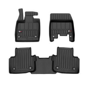 Jaguar I-PACE Floor Mats - Omac - Premium TPE - Black - 2019-2025